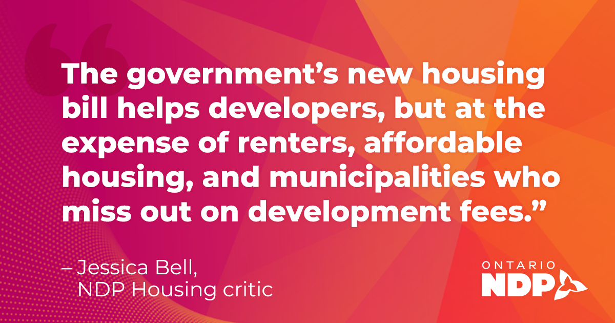 Government housing bill takes aim at renters and affordable housing